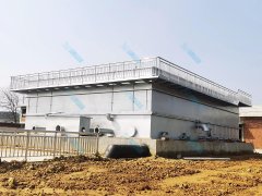 不銹鋼v型濾池一體化凈水設備安裝案例